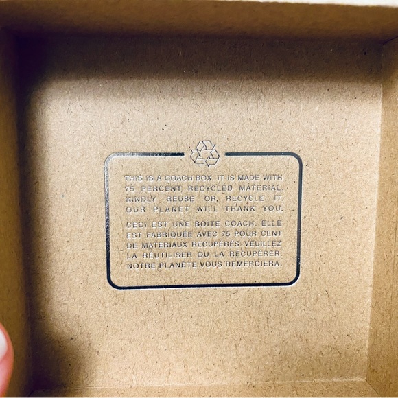 Coach Gift Set in Gift Box with Three Pairs of Stud Earrings - Picture 12 of 12